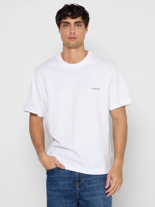 Foto van product T-shirt print Jack&Jones wit