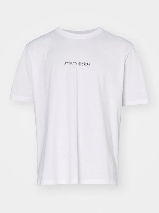 Foto van product T-shirt print Jack&Jones wit