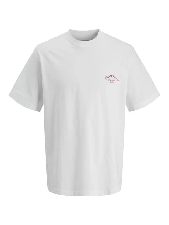 Foto van product T-shirt print Jack&Jones wit