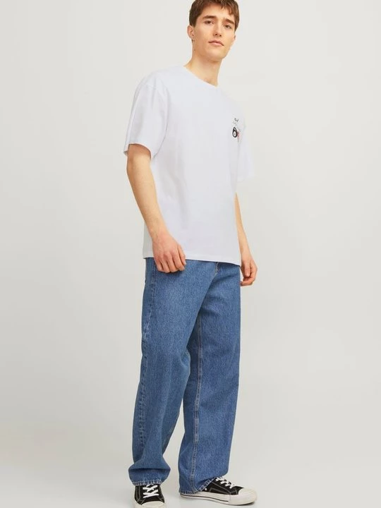 Foto van product T-shirt print Jack&Jones wit