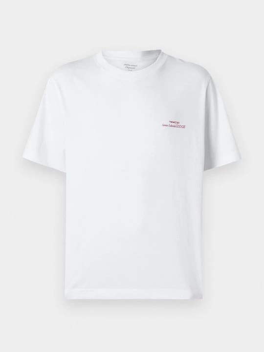 Foto van product T-shirt print Jack&Jones wit