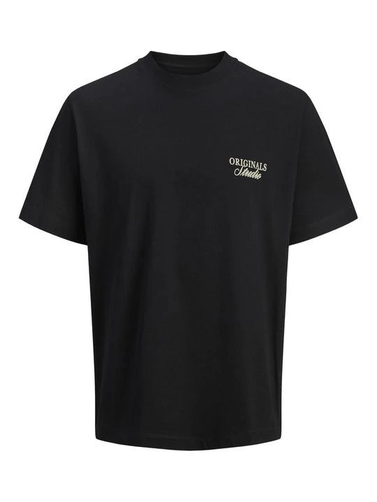Foto van product T-shirt print Jack&Jones zwart