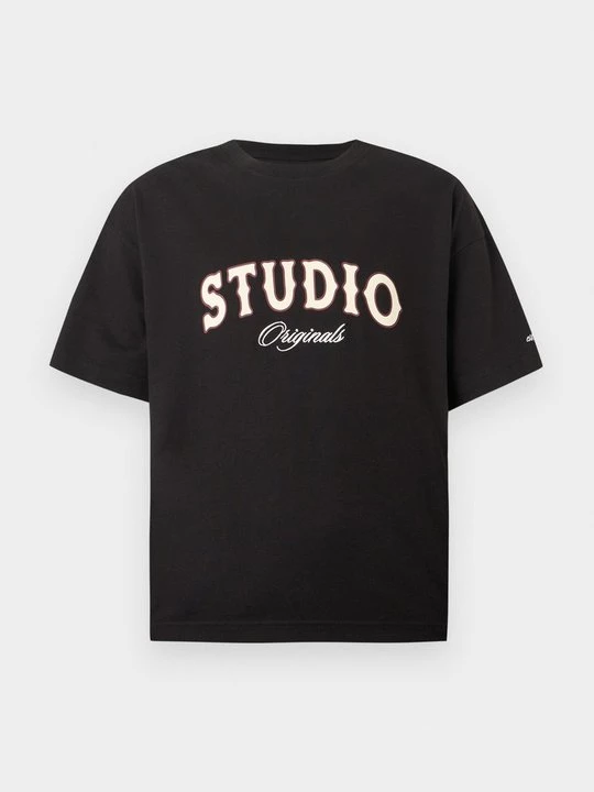 Foto van product T-shirt print Jack&Jones zwart