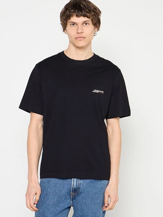Foto van product T-shirt print Jack&Jones zwart