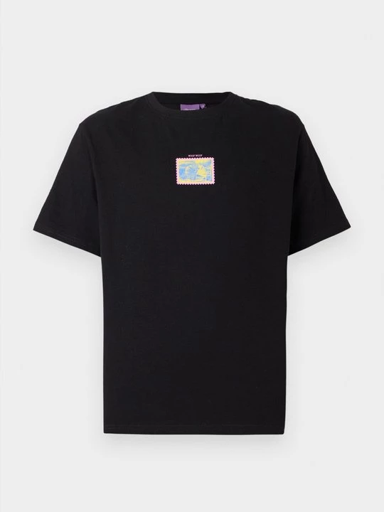 Foto van product T-shirt print Jacker zwart