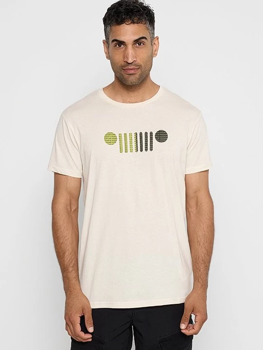 Foto van product T-shirt print Jeep wit