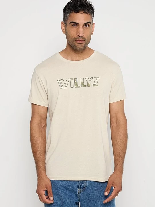 Foto van product T-shirt print Jeep wit
