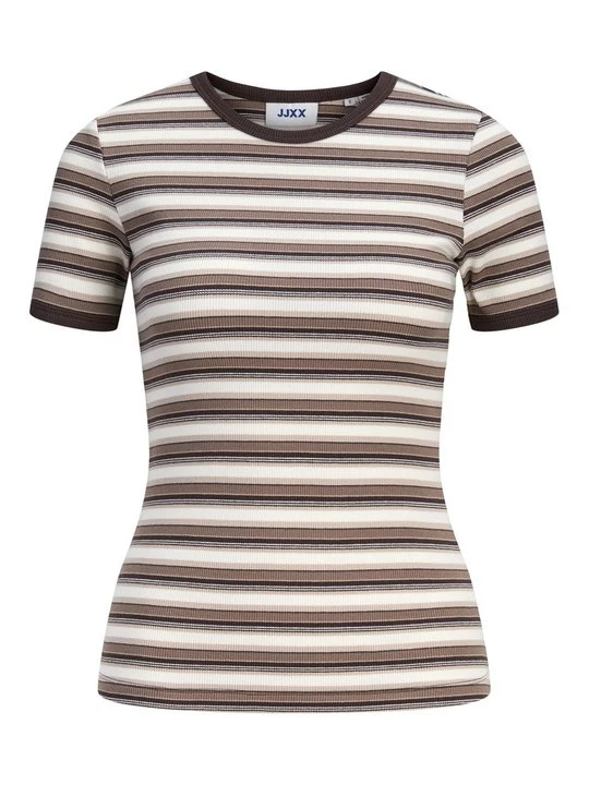 Foto van product T-shirt print JJXX beżowy