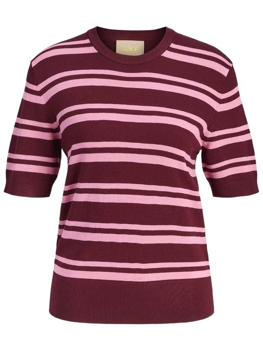 Foto van product T-shirt print JJXX donkerrood