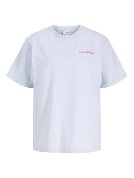 Foto van product T-shirt print JJXX lichtblauw