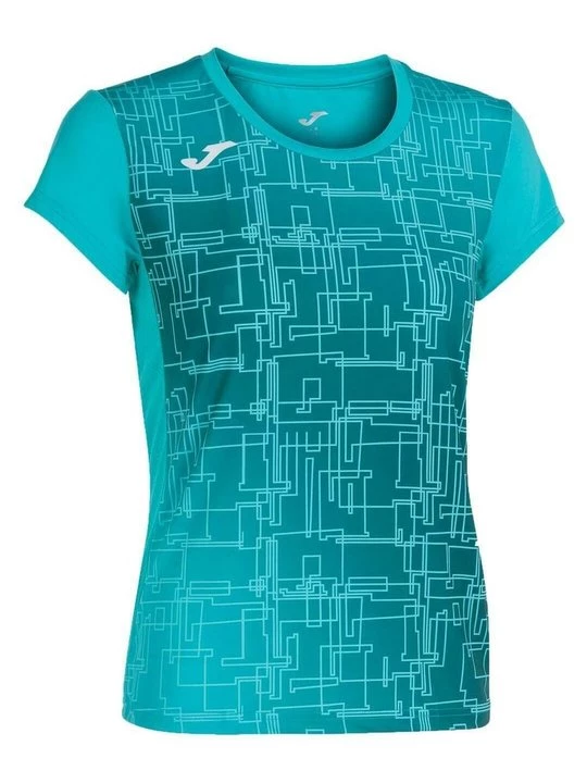 Foto van product T-shirt print Joma turquoise