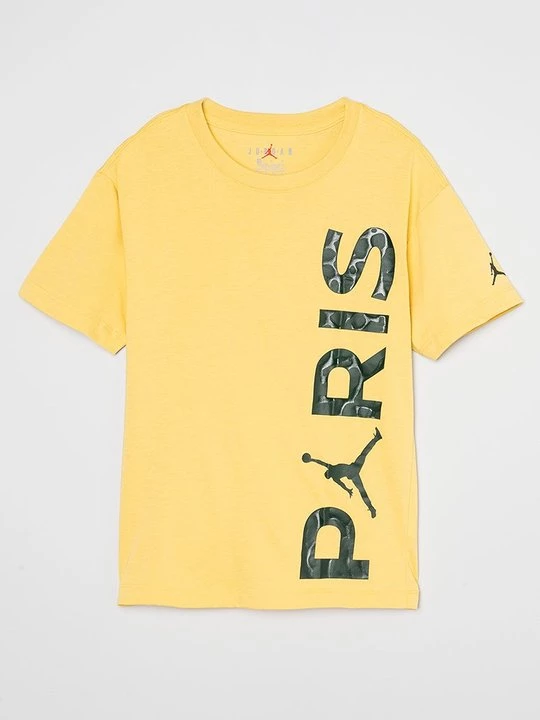 Foto van product T-shirt print Jordan geel