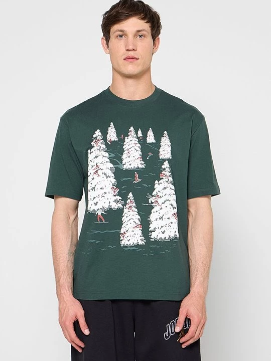 Foto van product T-shirt print Jordan groen