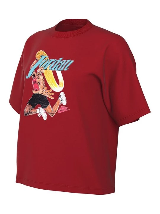 Foto van product T-shirt print Jordan rood