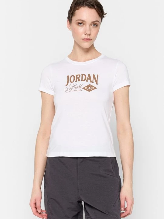 Foto van product T-shirt print Jordan wit