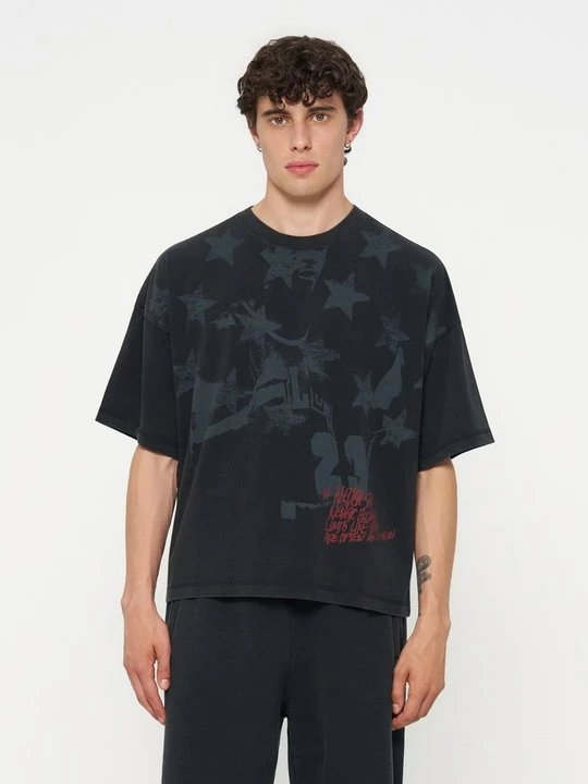 Foto van product T-shirt print Jordan zwart