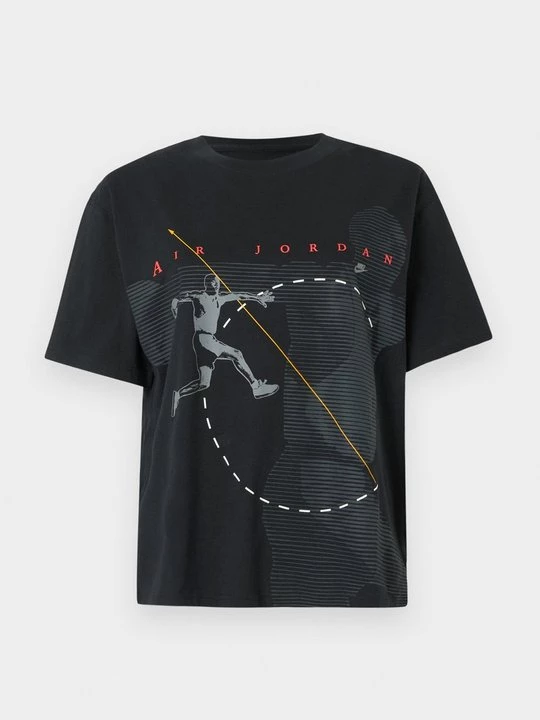 Foto van product T-shirt print Jordan zwart