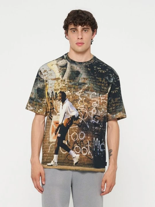 Foto van product T-shirt print Jordan zwart