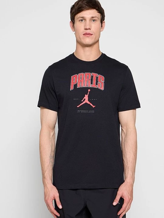 Foto van product T-shirt print Jordan zwart