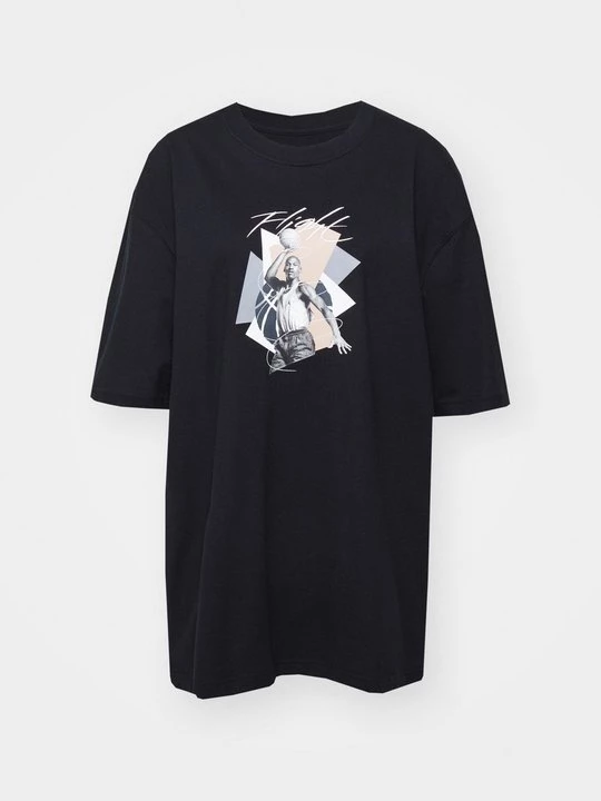 Foto van product T-shirt print Jordan zwart