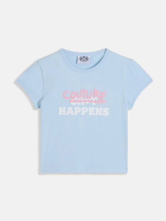 Foto van product T-shirt print Juicy Couture blauw