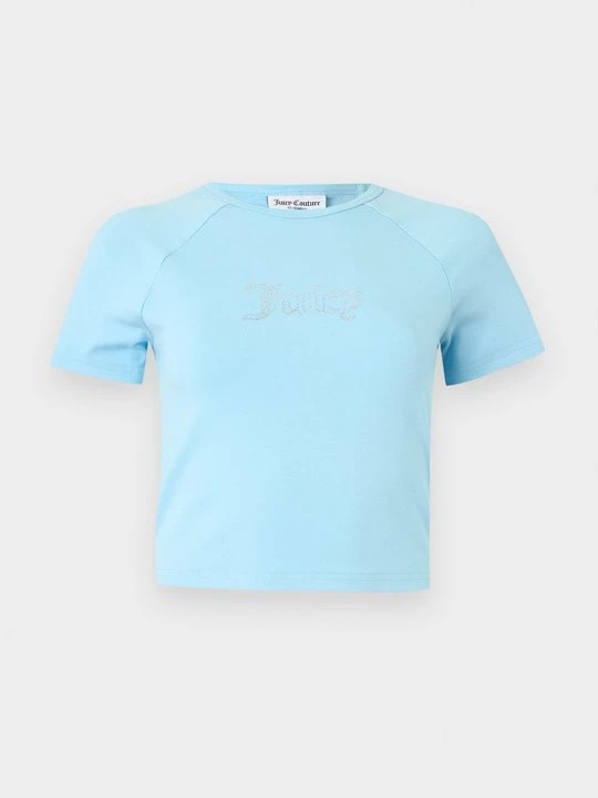 Foto van product T-shirt print Juicy Couture lichtblauw
