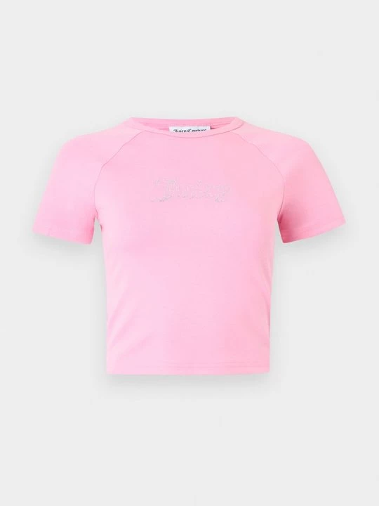 Foto van product T-shirt print Juicy Couture roze
