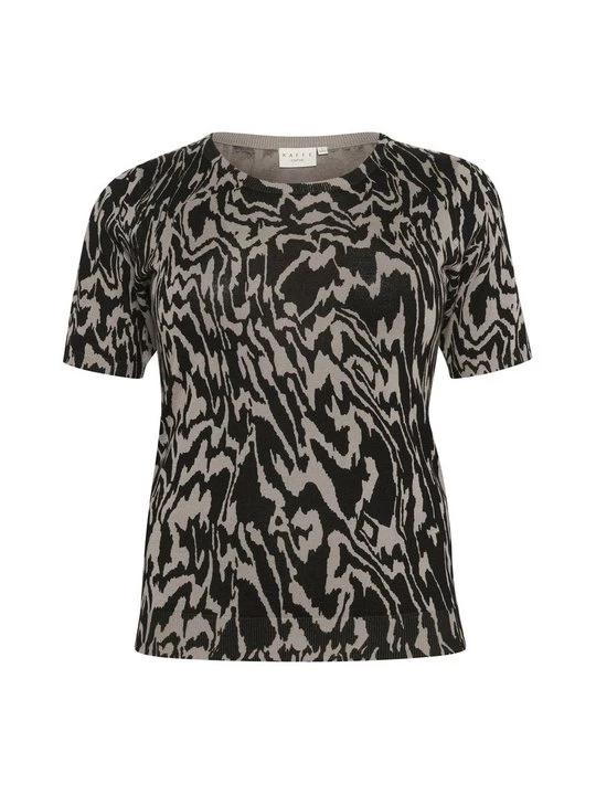 Foto van product T-shirt print Kaffe beżowy