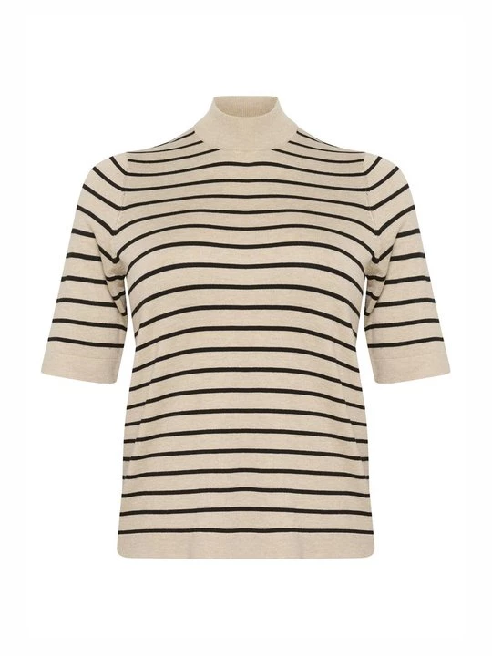 Foto van product T-shirt print Kaffe beżowy