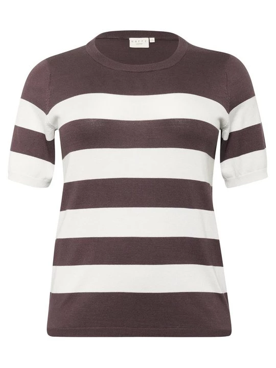 Foto van product T-shirt print Kaffe bruin