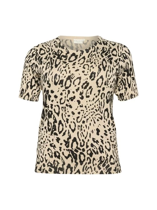 Foto van product T-shirt print Kaffe grijs