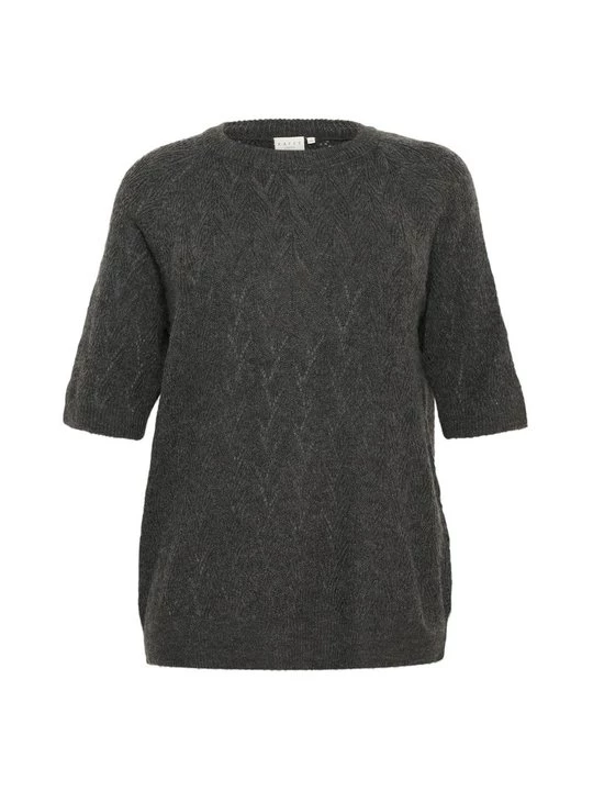 Foto van product T-shirt print Kaffe zwart