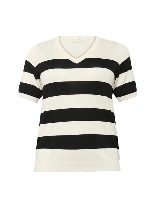 Foto van product T-shirt print Kaffe zwart