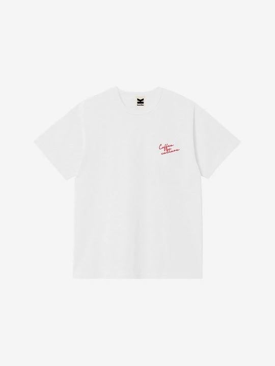 Foto van product T-shirt print Kaotiko wit