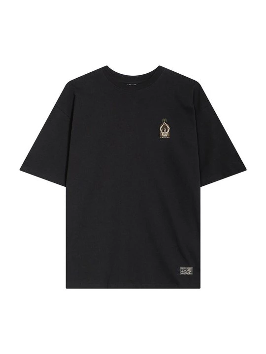 Foto van product T-shirt print Kaotiko zwart