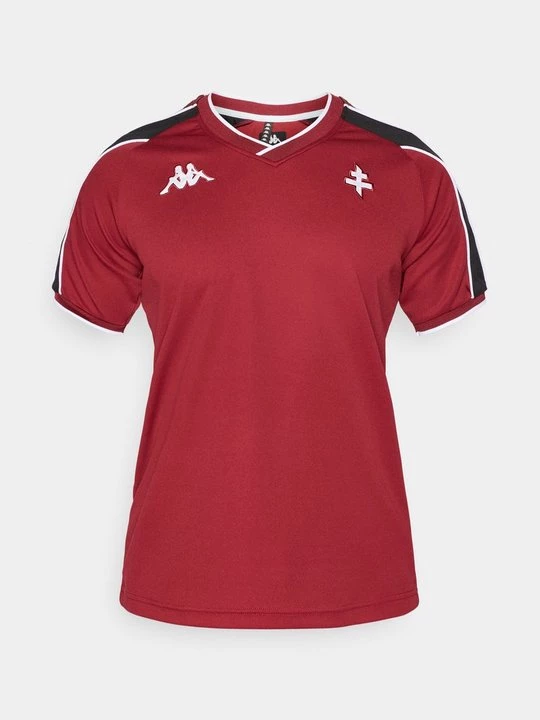 Foto van product T-shirt print Kappa Gara bordeauxrood