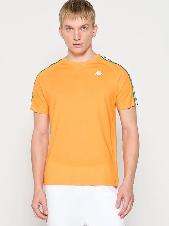 Foto van product T-shirt print Kappa oranje