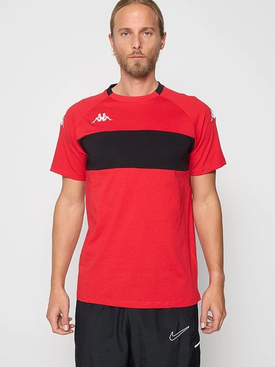 Foto van product T-shirt print Kappa rood