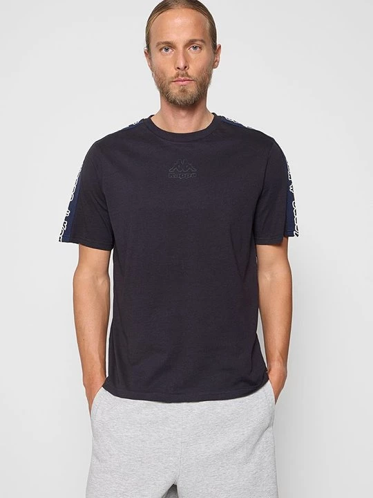 Foto van product T-shirt print Kappa zwart