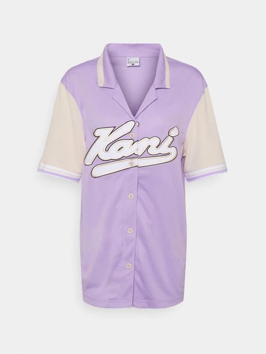 Foto van product T-shirt print Karl Kani paars
