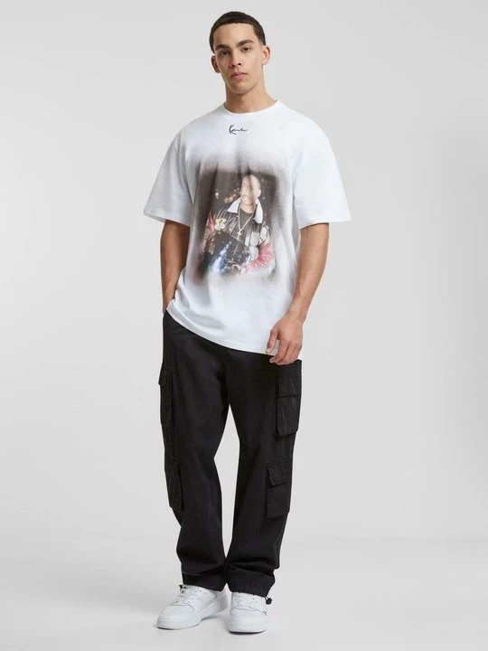 Foto van product T-shirt print Karl Kani wit