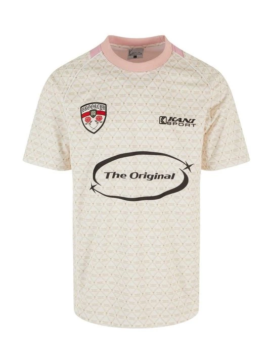 Foto van product T-shirt print Karl Kani zandkleur