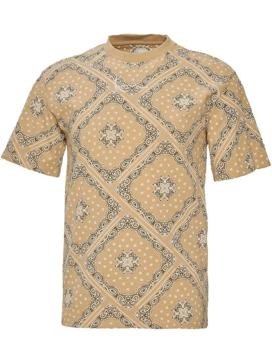 Foto van product T-shirt print Karl Kani zandkleur