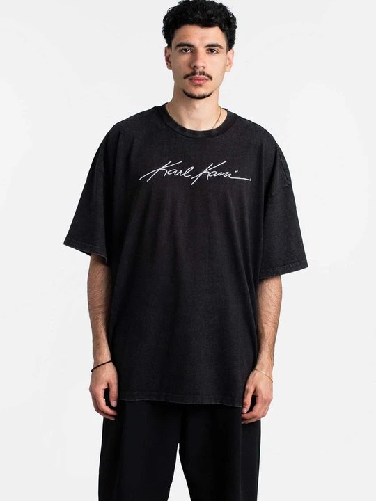 Foto van product T-shirt print Karl Kani zwart