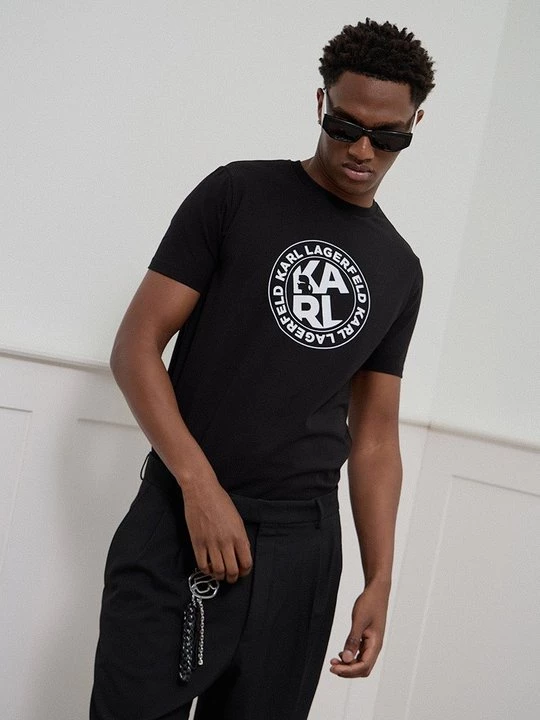 Foto van product T-shirt print KARL LAGERFELD