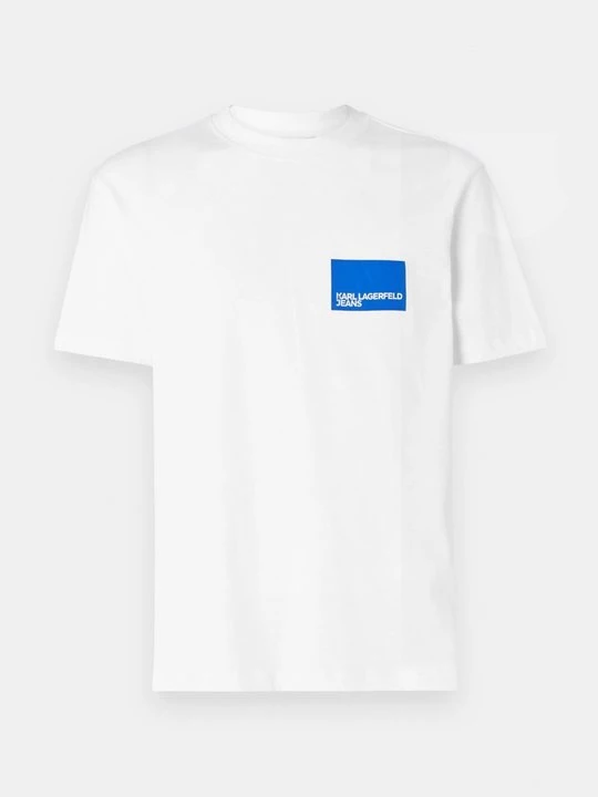 Foto van product T-shirt print KARL LAGERFELD wit