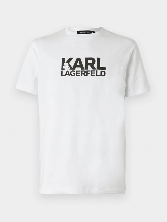 Foto van product T-shirt print KARL LAGERFELD wit