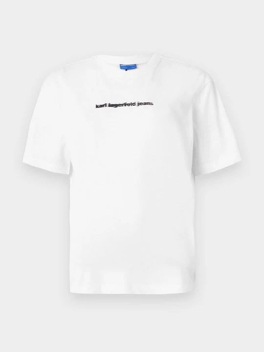 Foto van product T-shirt print KARL LAGERFELD wit