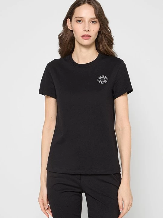 Foto van product T-shirt print KARL LAGERFELD zwart