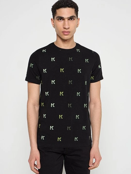 Foto van product T-shirt print KARL LAGERFELD zwart